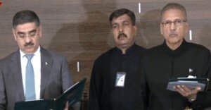 Kakar sworn-in as head of Pakistan’s caretaker government