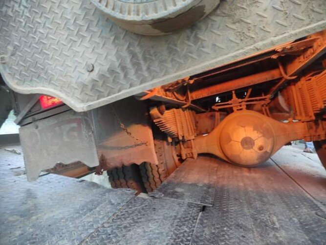 Bailey bridge plate collapses in Sunamganj due to weight of brick-laden truck