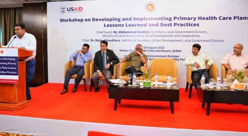 Workshop on primary health care plans held in Sylhet