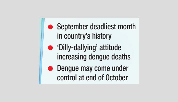 No immediate relief from fatal dengue