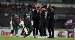 Continuous batting failure tastes Bangladesh big defeat to New Zealand