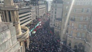 Pro-Palestinian march draws thousands in London with protests across UK