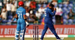 Afghanistan bowled out for 284 despite strong start