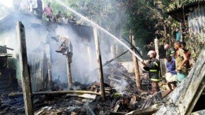 6 families’ houses burnt in Kamalganj fire