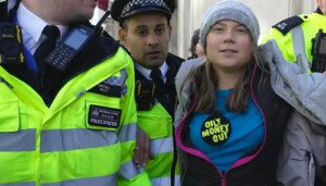 UK police charge climate activist Greta Thunberg after protest