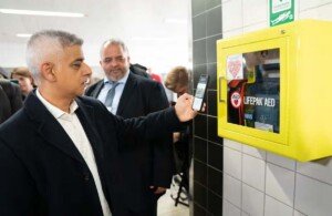 Defibrillators installed across London transport network to ‘help save lives’