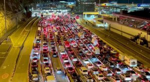 Queues at Dover as Christmas getaway begins for millions