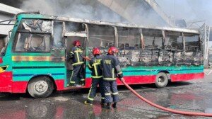 6 buses, one car set on fire in 24hrs: Fire Service