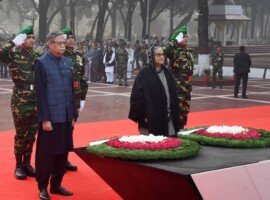 President Shahabuddin, PM Sheikh Hasina pay homage to martyred intellectuals
