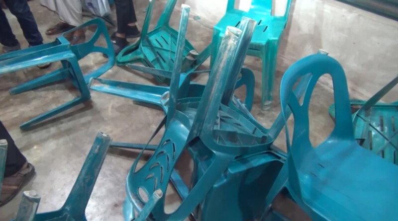 AL supporters accused of attacking JaPa office in Moulvibazar, 5 injured
