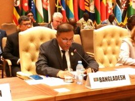 FM Hasan Mahmud calls for peace, support to Palestine