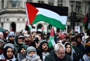Thousands march in Washington, London for Gaza ‘day of action’