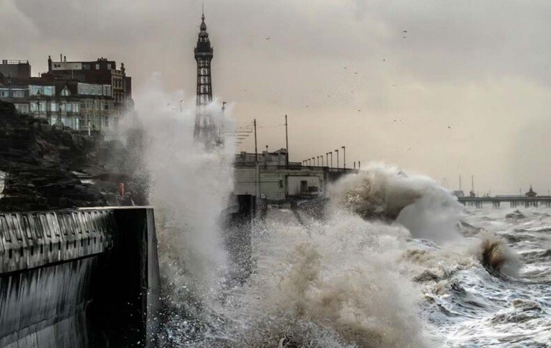 Two dead and tens of thousands still without power after Storm Isha blasts UK