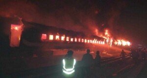 4 killed as train set on fire in city: RAB