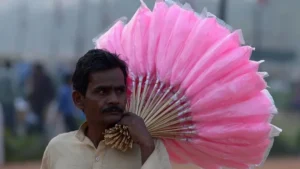 Cotton candy: Pink sugary sweet sets off alarm bells in India
