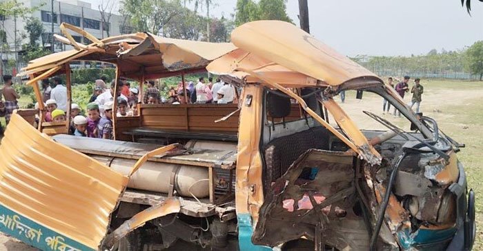 Six of a family killed in Sylhet road crash