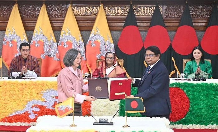 Bangladesh, Bhutan sign 3 new MoUs