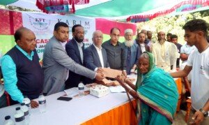 Karim Foundation Trust donates 12 lakh Taka to 2 hundred families in Jagannathpur