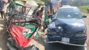 Two killed in Sylhet road crash