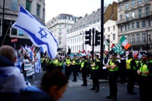 Thousands gather for London pro-Palestinian rally