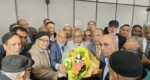 Minister of State Shofiqur Rahman Chowdhury welcomed at Heathrow Airport