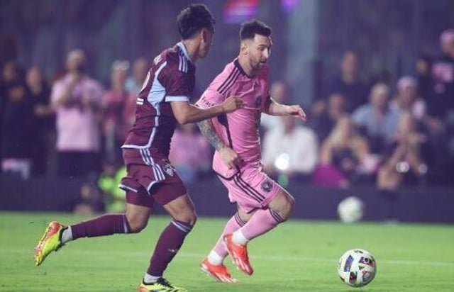 Sub Messi scores but Miami held by Colorado