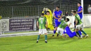 Guernsey FC beaten 3-2 at home by Hartley Wintney