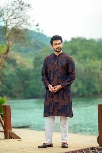 Mens Fashion with Stylish Punjabi on Eid
