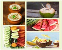 Diet in extreme heat weather