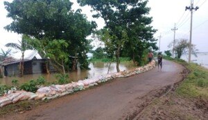 Flood in Habiganj: 57 km paved roads damaged, losses estimated at Tk 81cr