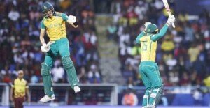 South Africa reach semi-finals beating West Indies