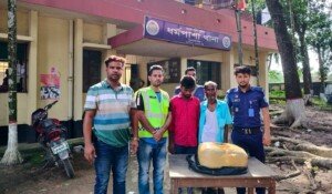 Two held with 5-kg hemp in Sunamganj