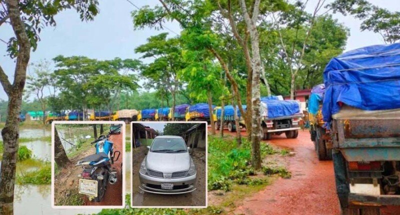 14 trucks of Indian illegal sugar seized in Sylhet
