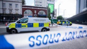 Man dies in Westminster stabbing after gunshot heard