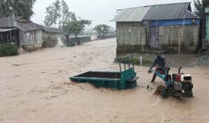 Sunamganj lowlands flooded, rivers flowing above danger level