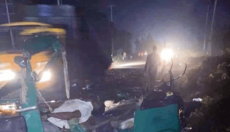 Pregnant woman killed in Habiganj road accident