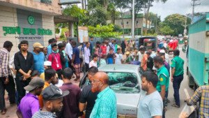 Man killed as car drags him alive in Sylhet