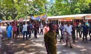 Two die in clash between police, protesters in Sylhet