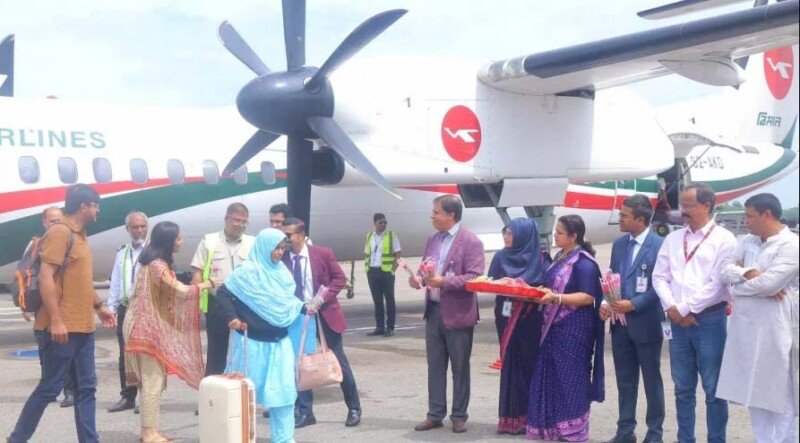 Biman Bangladesh celebrates International Tourism Day at Sylhet Airport