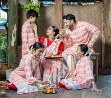 Durga Puja clothing preparation