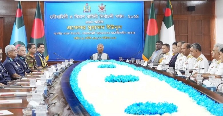 Bangladesh Navy, Air Force again recognised as symbols of trust: CA