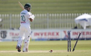 Bangladesh stumble to 38-4 in reply to South Africa’s 575