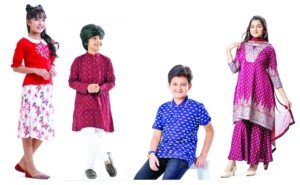 Amazing puja clothing for kids