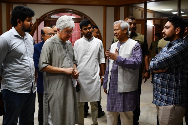 Prof Yunus asks advisers to speed up construction of museum at Gonobhaban