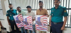 10 held after Hasina’s viral directive to hold marches carrying Trump’s photos