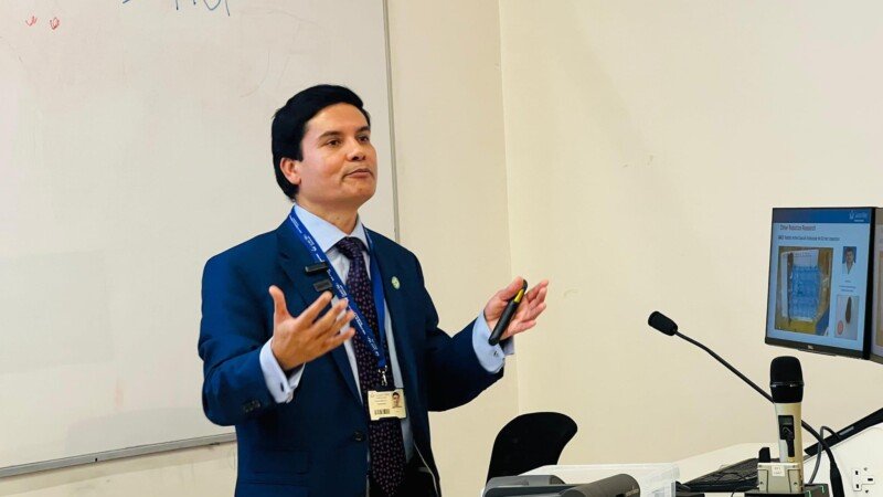 Dr. Hasan Shaheed led the world’s smallest multirotor solar drone invention