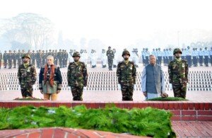 Chief Adviser, Timor-Leste president pay homage to war heroes