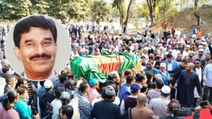 Harris Chy’s remains laid to rest with state honours in Sylhet