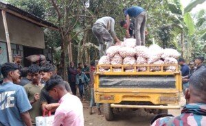 300 sacks of Garlic seized in Sunamanj border