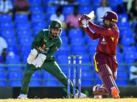 West Indies sweep ODI series with record chase against Bangladesh
